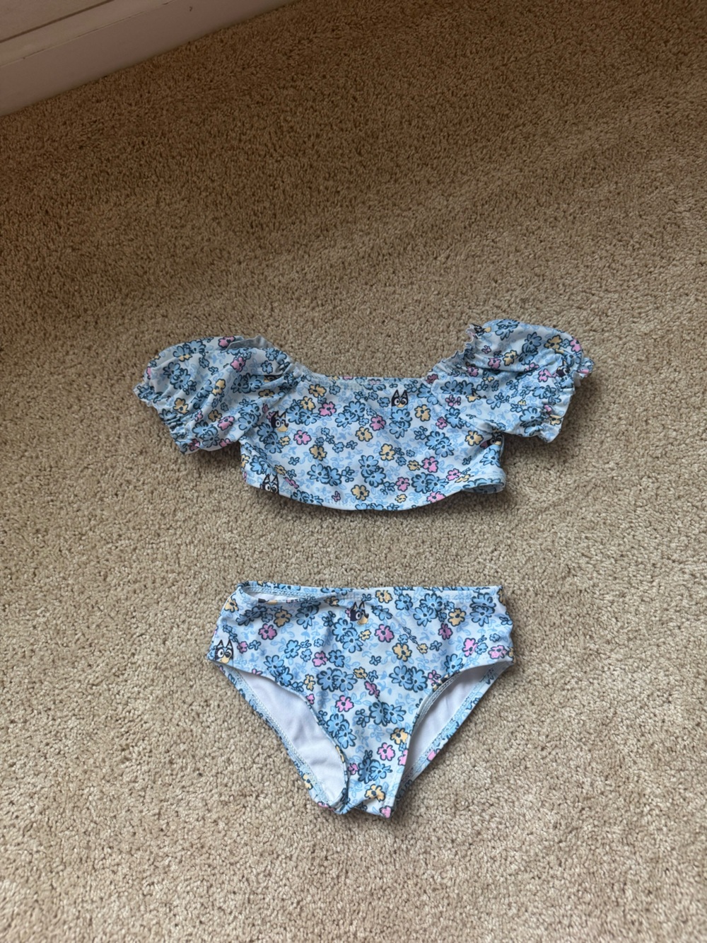 Swim suit lot! 

3T lot - bluey set is a 4T but fits like a 3 T